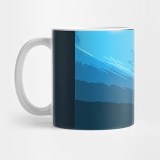 Abstract Light Ray Mug